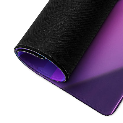 Aprilia RSV4 1100 Factory Inspired Red Purple Vaporwave Gaming Mouse Pad – Neon Suburban Street Desk Mat, Retro Futuristic Sportbike Digital Art