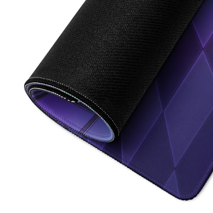 BMW S1000RR Inspired Green Purple Vaporwave Gaming Mouse Pad – Neon Cyber Garage Desk Mat, Retro Futuristic Sportbike Vector Art