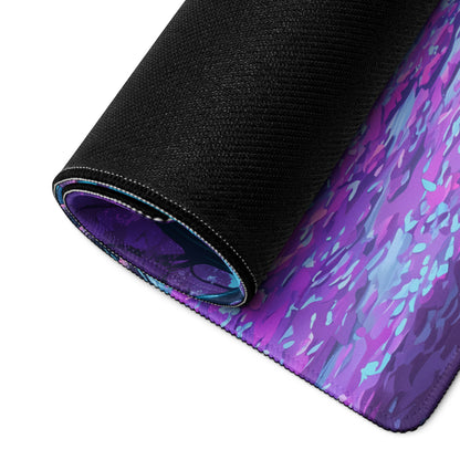 Vaporwave Dreamscape Mouse Pad - Mouse Pad Purple Pink Blue Desk Vaporwave Dreamy Neon Mood Retro Gaming Synthwave