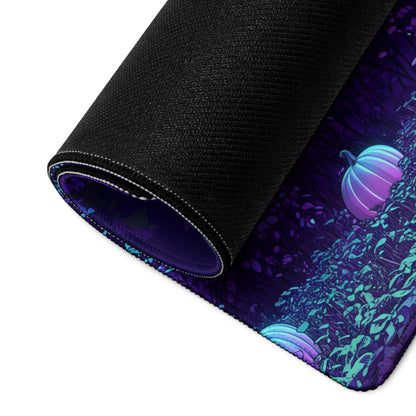 Neon Vaporwave Night Mouse Pad - Mouse Pad Neon Purple Vaporwave Gaming Dreamy Nostalgia Neon Decor PC Gaming