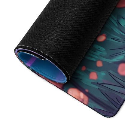 Vaporwave Dreamscape Mouse Pad - Mouse Pad Purple Pink Neon Vaporwave Desk Dreamy Mood
