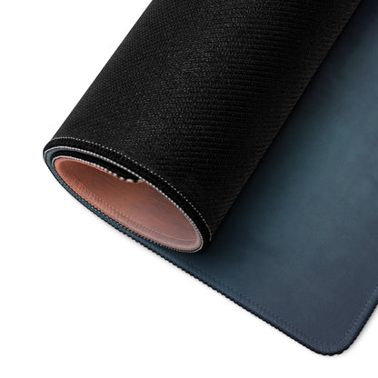 Porsche Cayman GT4 Inspired White & Orange Track Edition Desk Mat – Low-Friction Cloth Setup Mousepad