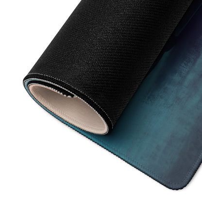 Porsche Cayman Inspired Metallic Orange Widebody Desk Pad – Extended Non-Slip PC Mouse Mat
