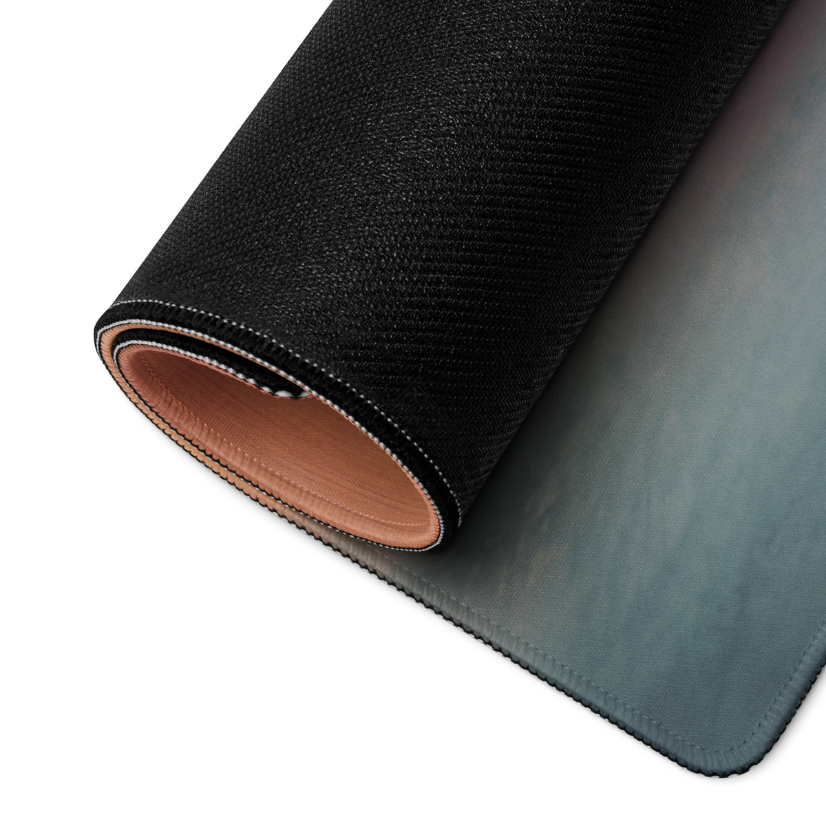 BMW M2 Inspired Zandvoort Blue Profile Desk Pad – Ultra-Glide Stitched Edge Gaming Mouse Mat