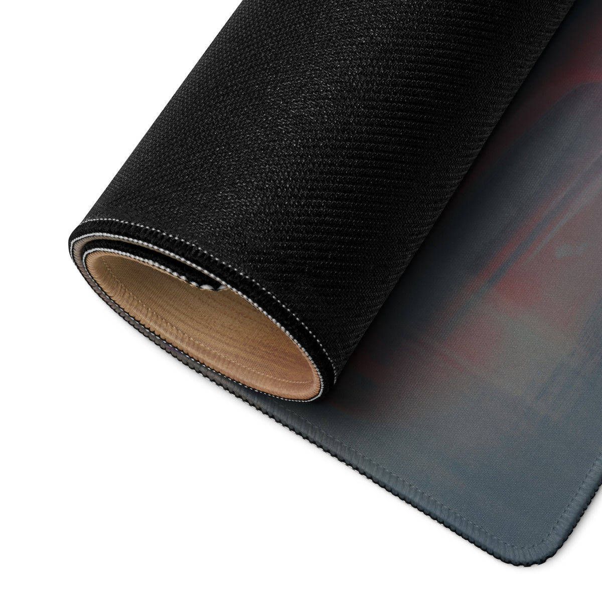 Ferrari F40 Inspired Rosso Corsa Track Edition Desk Pad – Extended Non-Slip PC Mouse Mat