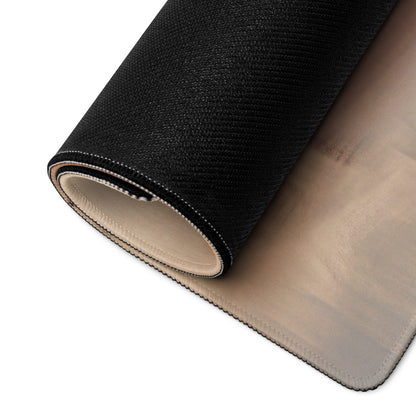 Ferrari F40 Inspired Silver Bronze Rim GT Wing Desk Pad – Extended Non-Slip PC Mouse Mat