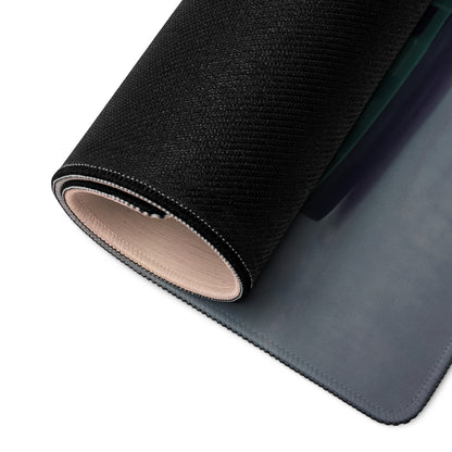 Porsche 911 Inspired Mint Green Widebody GT Wing Desk Mat – Low-Friction Cloth Setup Mousepad
