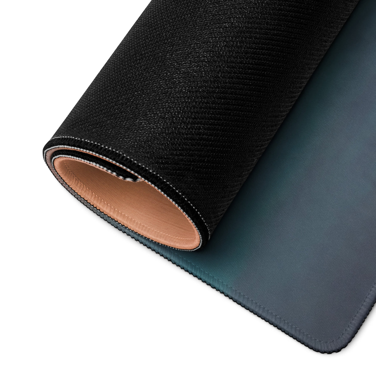 Porsche 911 Inspired Metallic Blue Restomod Desk Pad – Extended Non-Slip PC Mouse Mat