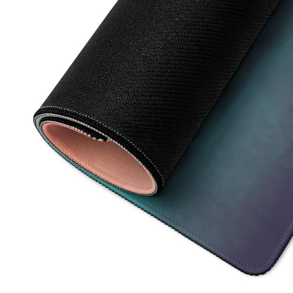 Porsche 911 Inspired Yellow Restomod Profile Desk Pad – Extended Non-Slip PC Mouse Mat