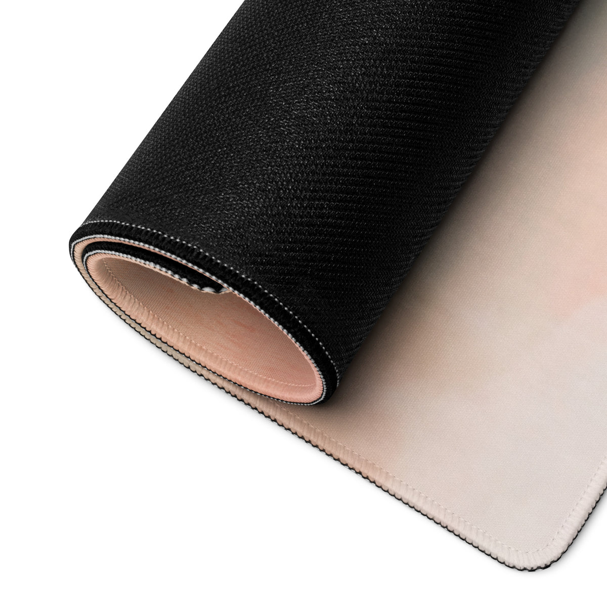 Porsche 911 Inspired Dark Green Restomod Gold Rim Desk Mat – Low-Friction Cloth Setup Mousepad