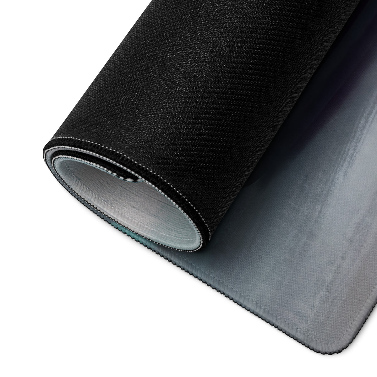 Porsche 911 Inspired Gloss Black Widebody GT Wing Desk Pad – Ultra-Glide Stitched Edge Gaming Mouse Mat