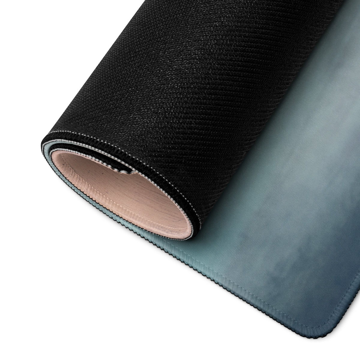 Porsche 911 Inspired Mint Green 993 Widebody GT Wing Desk Pad – Ultra-Glide Stitched Edge Gaming Mouse Mat