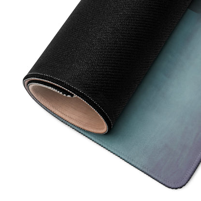 Porsche 911 Inspired Olive Green Restomod Rear Profile Desk Mat – Low-Friction Cloth Setup Mousepad