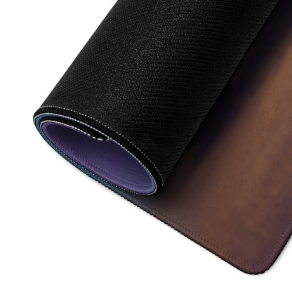Datsun 240Z Inspired Safari Gold Fairlady Desk Mat – Low-Friction Cloth Setup Mousepad