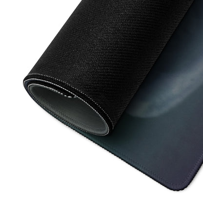 Nissan GT-R Inspired Ultimate Silver Widebody Desk Pad – Ultra-Glide Stitched Edge Gaming Mouse Mat