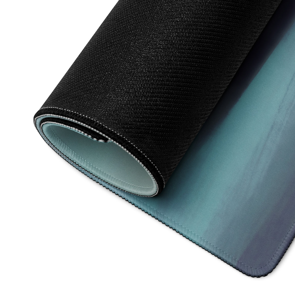 Nissan Z Inspired Seiran Blue Rear Profile Desk Pad – Ultra-Glide Stitched Edge Gaming Mouse Mat