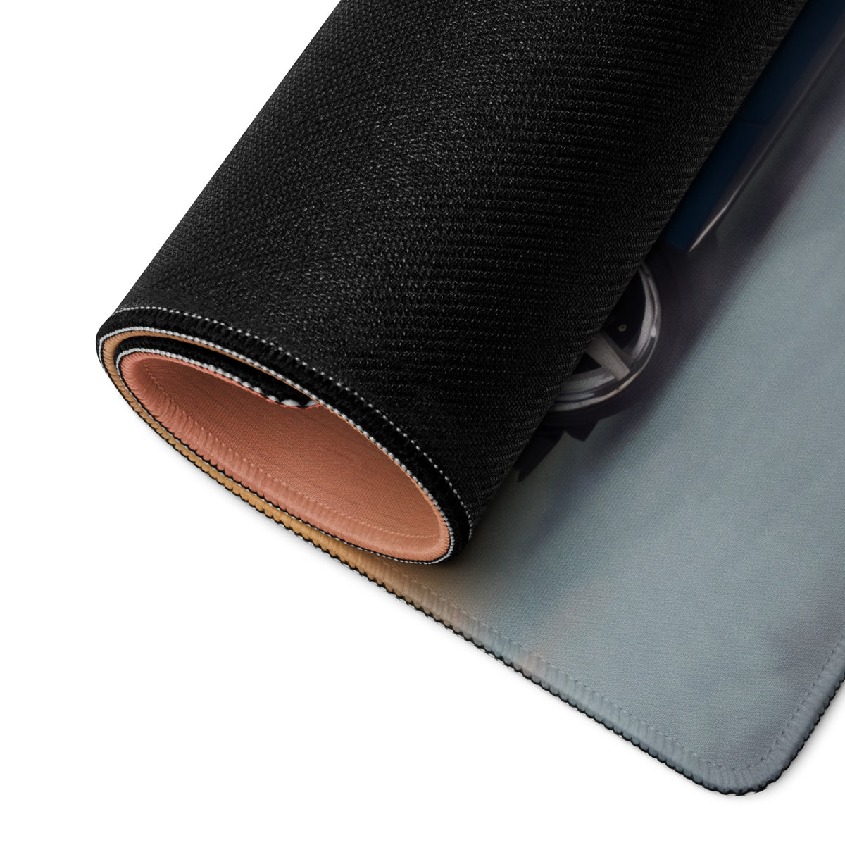 Chevrolet Corvette C6 Inspired Le Mans Blue Desk Mat – Low-Friction Cloth Setup Mousepad