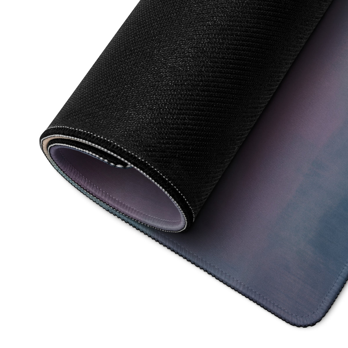 Ford Mustang Inspired Twister Orange Profile Desk Pad – Ultra-Glide Stitched Edge Gaming Mouse Mat