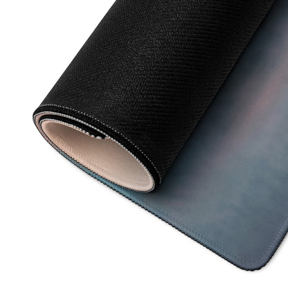 Ford Mustang Inspired Sunset Gold Widebody Desk Pad – Ultra-Glide Stitched Edge Gaming Mouse Mat