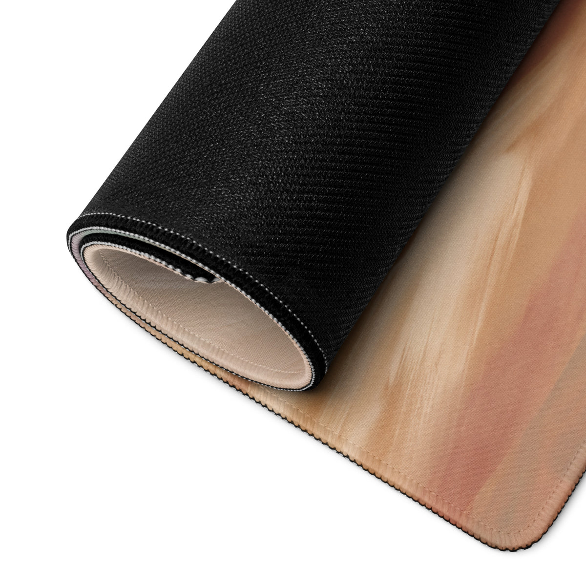 Ford Mustang Inspired Oxford White S650 Desk Pad – Ultra-Glide Stitched Edge Gaming Mouse Mat