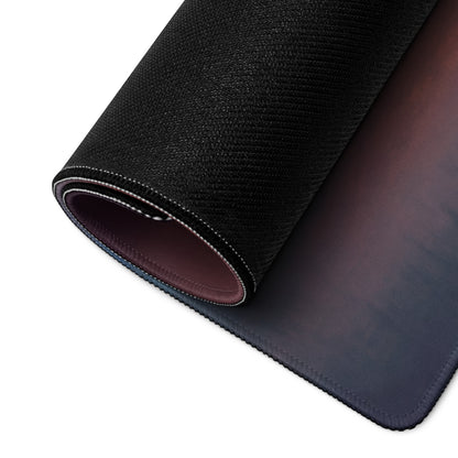 Black textured non-slip rubber gaming mousepad with subtle gradient and stitched edges inspired by Lamborghini Aventador Roadster