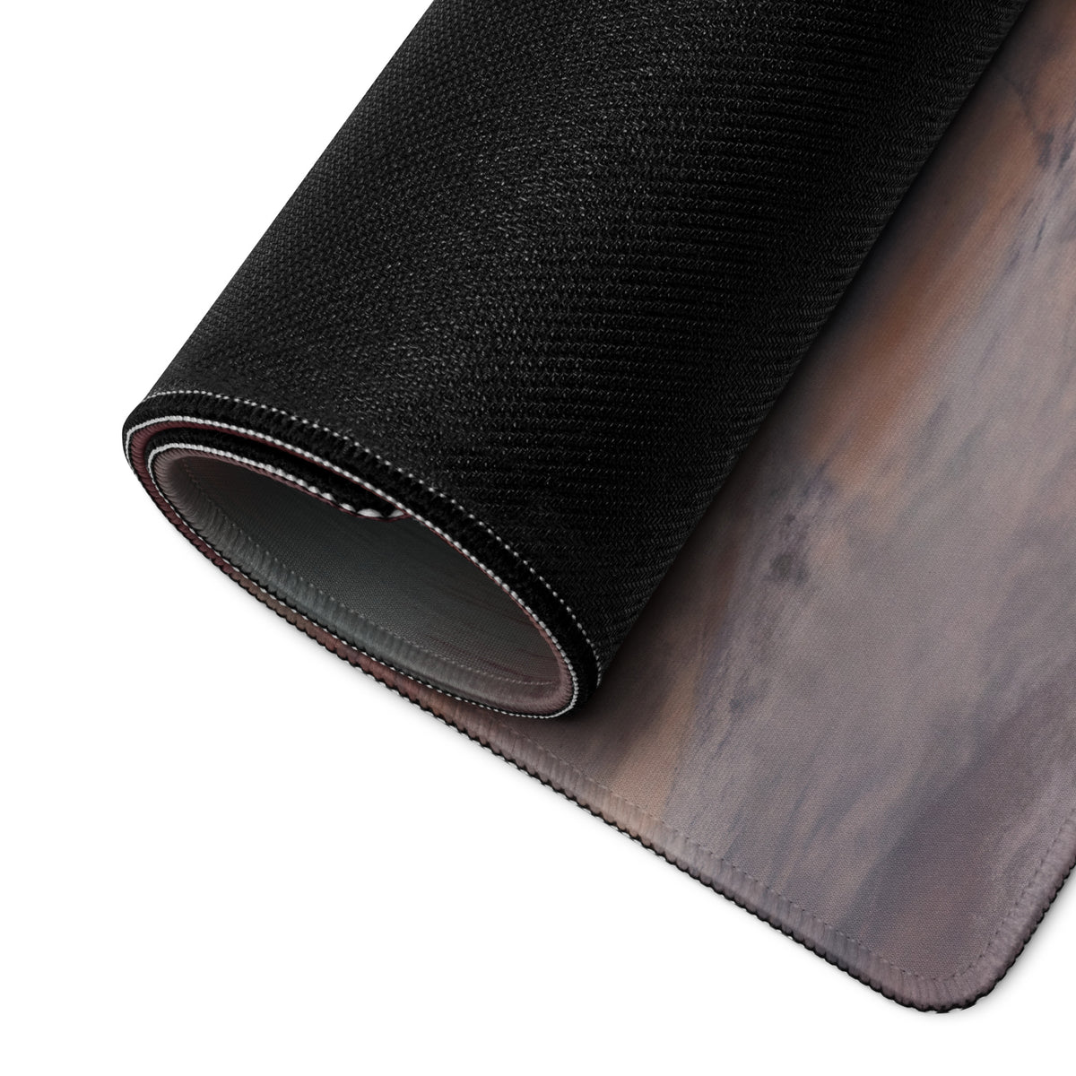 Black textured mousepad with subtle gradient inspired by lamborghini huracán spyder for ultra-glide gaming use