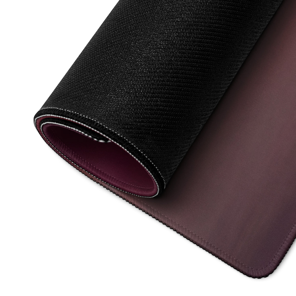 Ferrari sf90 xx inspired corsa blue high precision xl gaming mousepad with black textured outer layer and burgundy lining