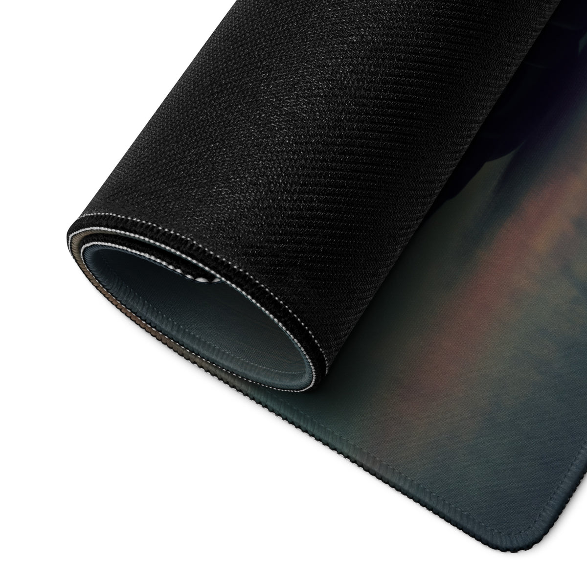 Black textured mousepad with subtle gradient on surface porsche 911 gt3 rs inspired crimson apex desk mat xl gaming mousepad