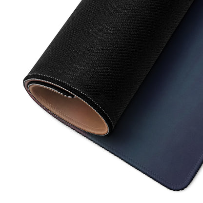 Ferrari 296 gtb inspired assetto fiorano extended black textured mousepad with subtle gradient and stitched edges