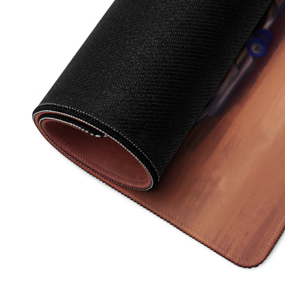 Yamaha R6 Inspired Extended Gaming Desk Mat, Racing Motorcycle Office Decor, Non-Slip Rubber Base