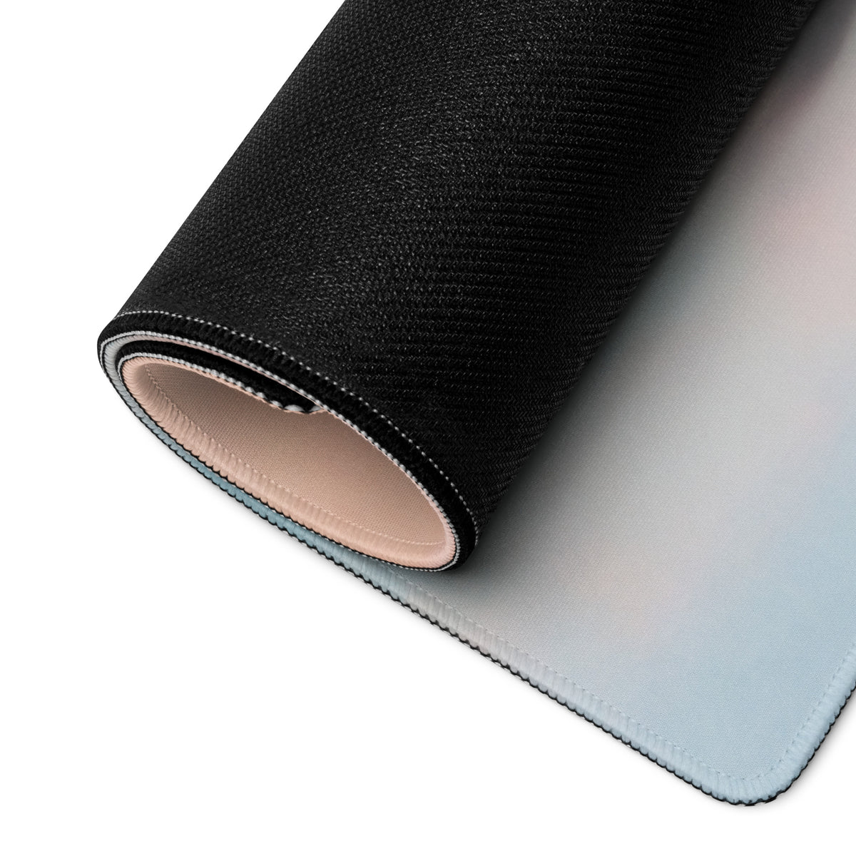 Ducati Superbike V4S Inspired Extended Desk Mat, Red Racing Office Decor, Smooth Stitched Edges