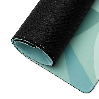 Cute Ocean Friends Gaming Mouse Pad - Blue Teal Mat For Cute Setup