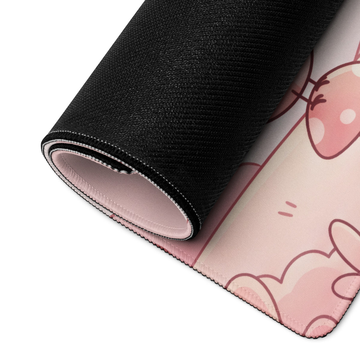 Pink Moon Galaxy Cute Gaming Mouse Pad