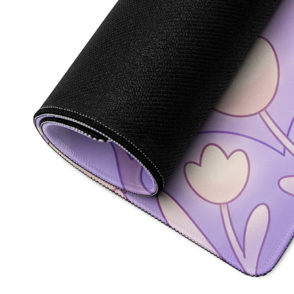 Cute Purple Galaxy Girly Gaming Mouse Pad