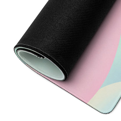 Pastel Cute Galaxy Gaming Mouse Pad