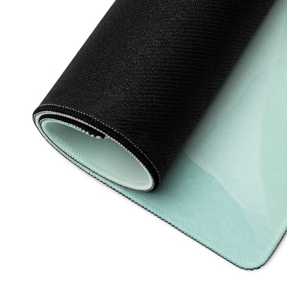 Pastel Blue Cute Galaxy Gaming Mouse Pad