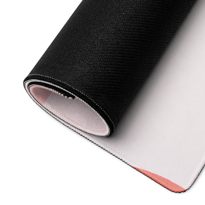 Pink Cat Themed Gaming Mouse Pad