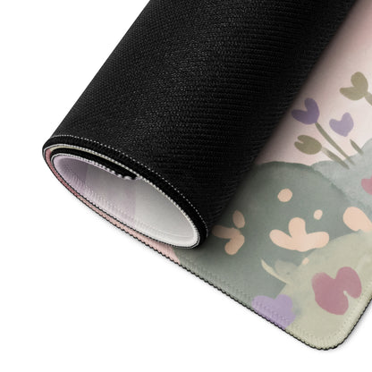 Cute Pink Gradient Gaming Mouse Pad