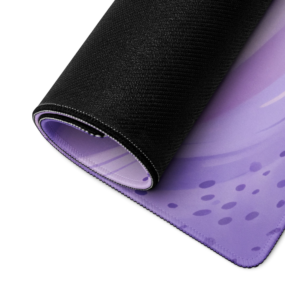 Purple Cute Cat Themed Gaming Mouse Pad