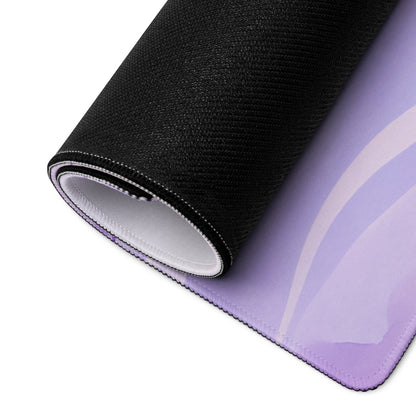 Purple Lavender Clouds Gaming Mouse Pad Cute Girly Style