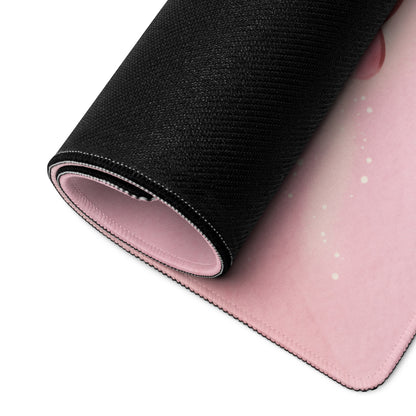 Pink Cute Galaxy Gaming Mouse Pad