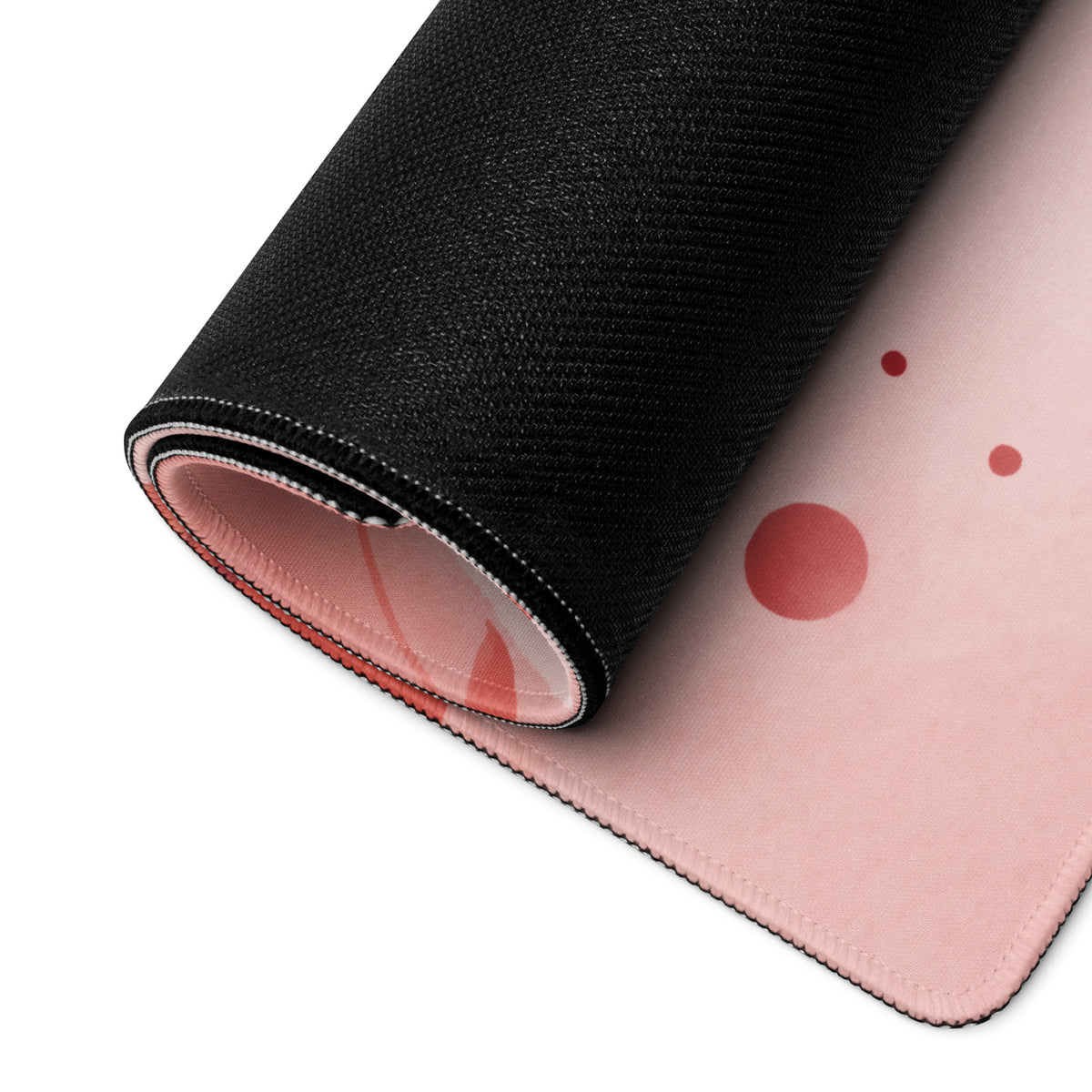 Pink Kawaii Kitty Mouse Pad For Girls Gaming