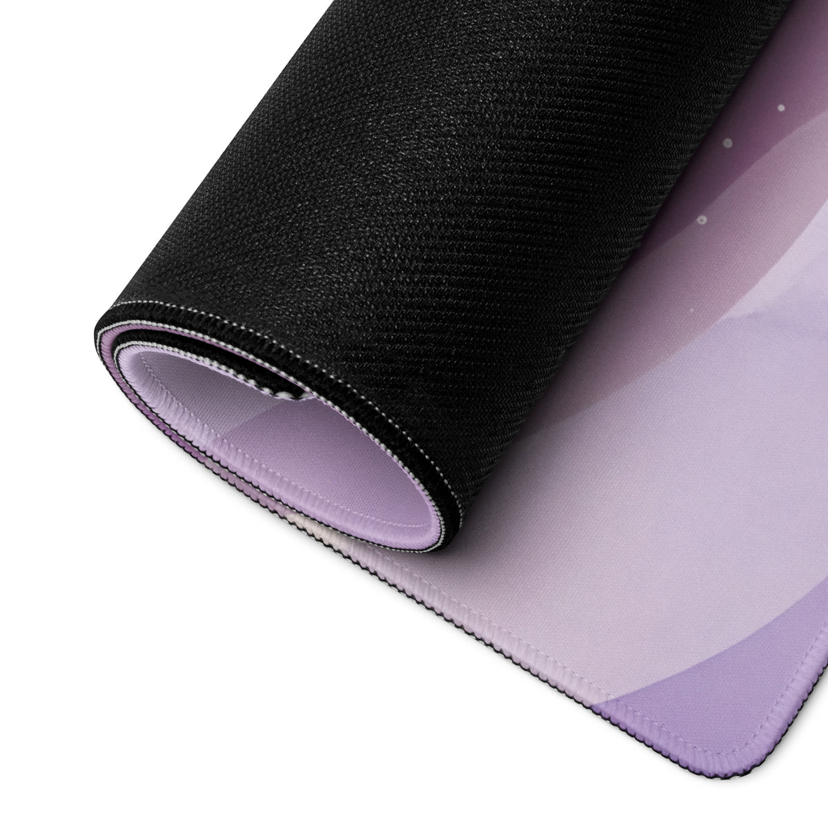 Lovely Purple Unicorn Galaxy Gaming Mouse Pad