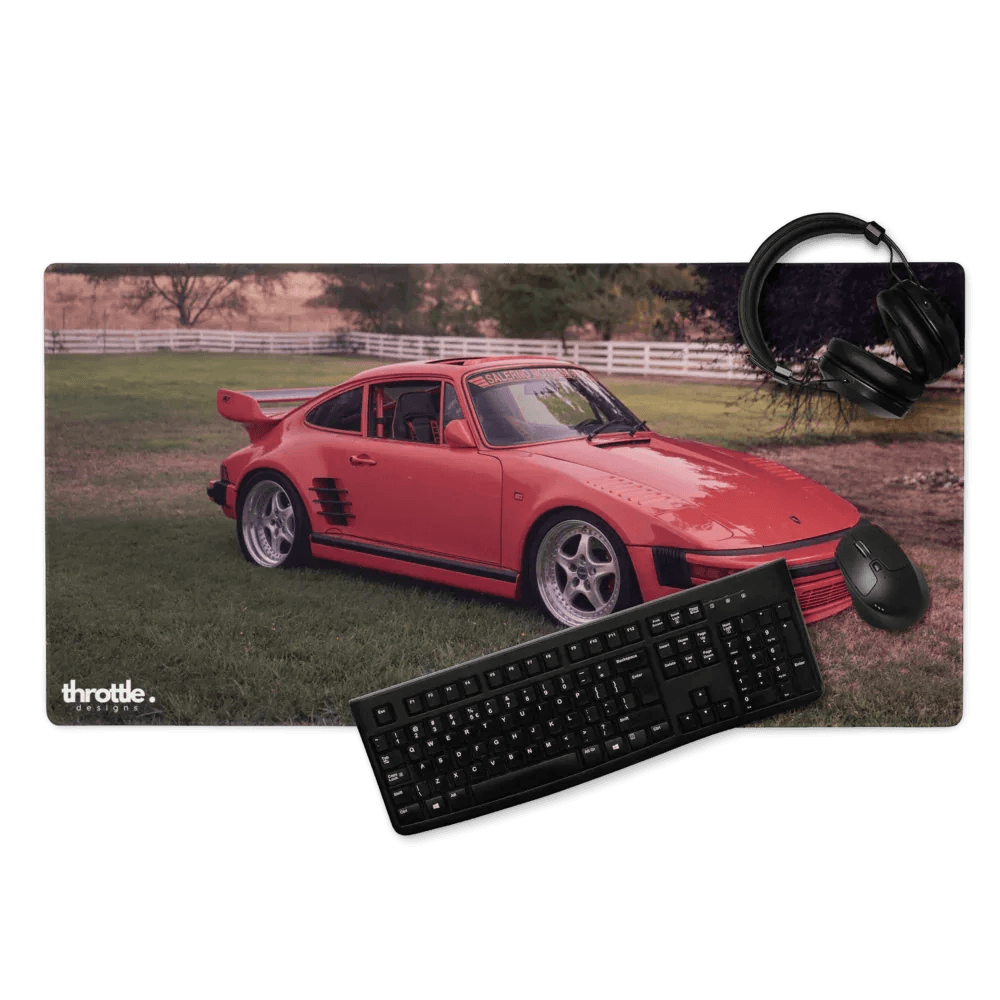 Porsche 911 Slant Nose Gaming Mouse Pad #001