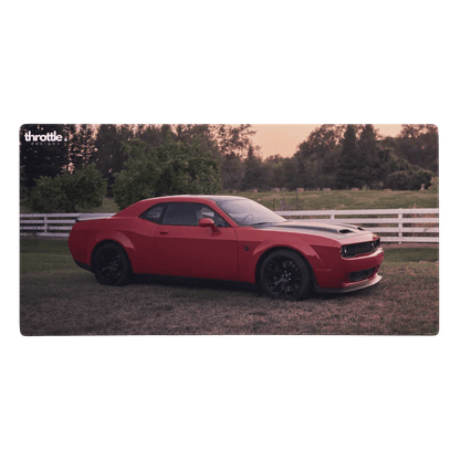 Dodge Challenger Hellcat Gaming Mouse Pad #001