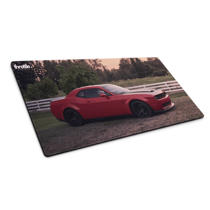 Dodge Challenger Hellcat Gaming Mouse Pad #001