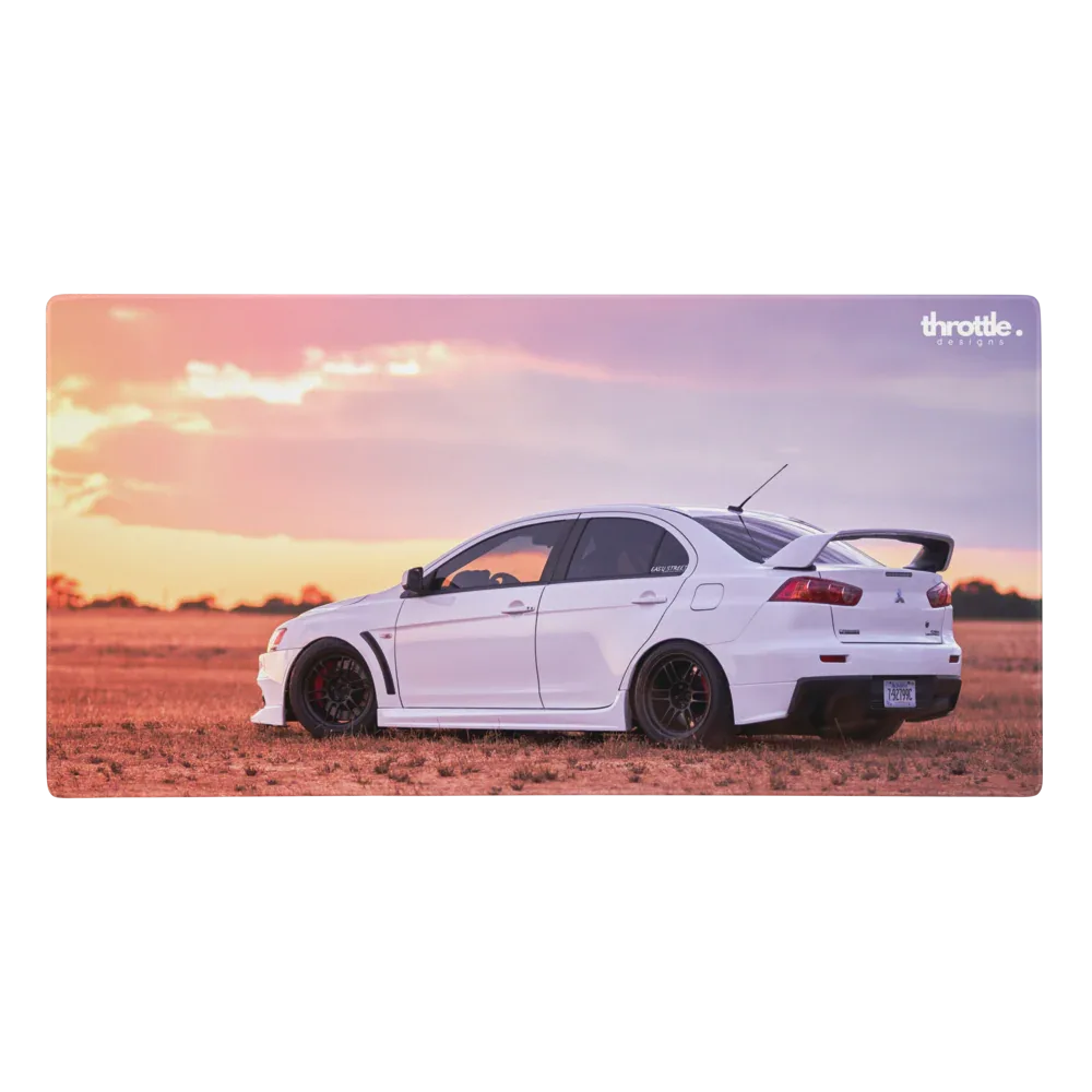 Mitsubishi Evo X Gaming Mouse Pad #006