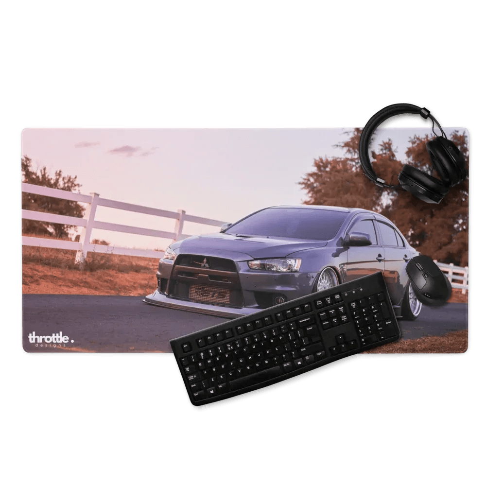 Mitsubishi Evo X Gaming Mouse Pad #004