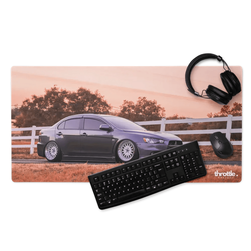 Mitsubishi Evo X Gaming Mouse Pad #002