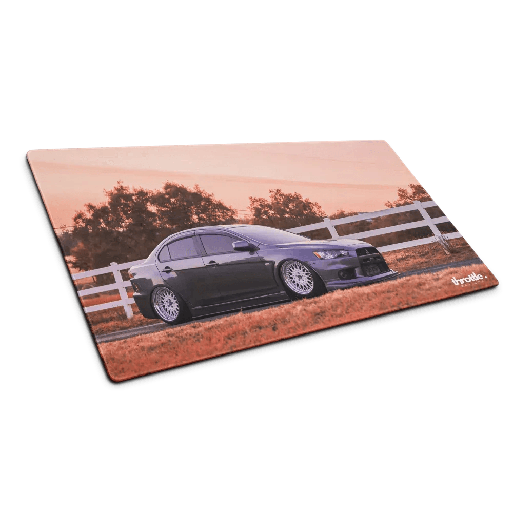 Mitsubishi Evo X Gaming Mouse Pad #002